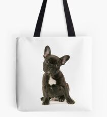 Cute French Bulldog Puppy Tote Bag