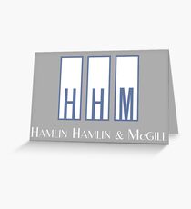 Hamlin Hamlin & McGill Grußkarte