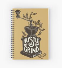 Hustle and Grind Spiral Notebook