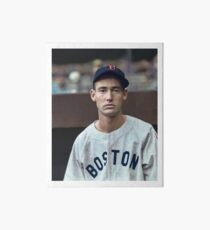 Ted Williams - Colorized Portrait Art Board