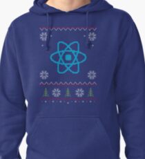 ReactJS JavaScript Programmer Ugly Sweater Christmas Pullover Hoodie