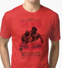 Hagler vs Hearns Boxing T-shirt Tri-blend T-Shirt