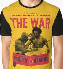 Hagler vs Hearns Boxing T-shirt Graphic T-Shirt