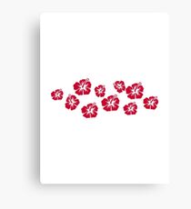 Hibiscus Flowers Canvas Print
