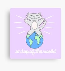 On Top of the World Canvas Print