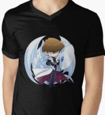Seto Kaiba - YuGiOh! Men's V-Neck T-Shirt