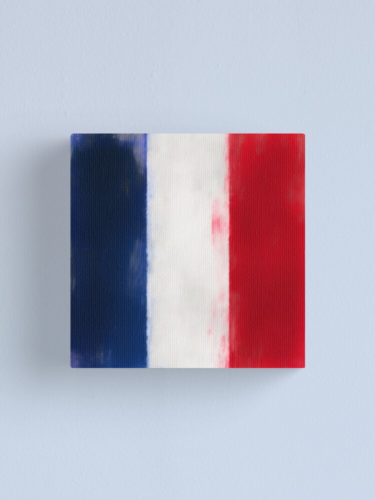 Alternate view of French Flag No. 1, Series 1 Canvas Print