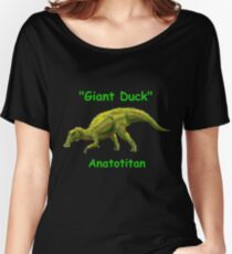 The Giant Duck Dinosaur Women's Relaxed Fit T-Shirt