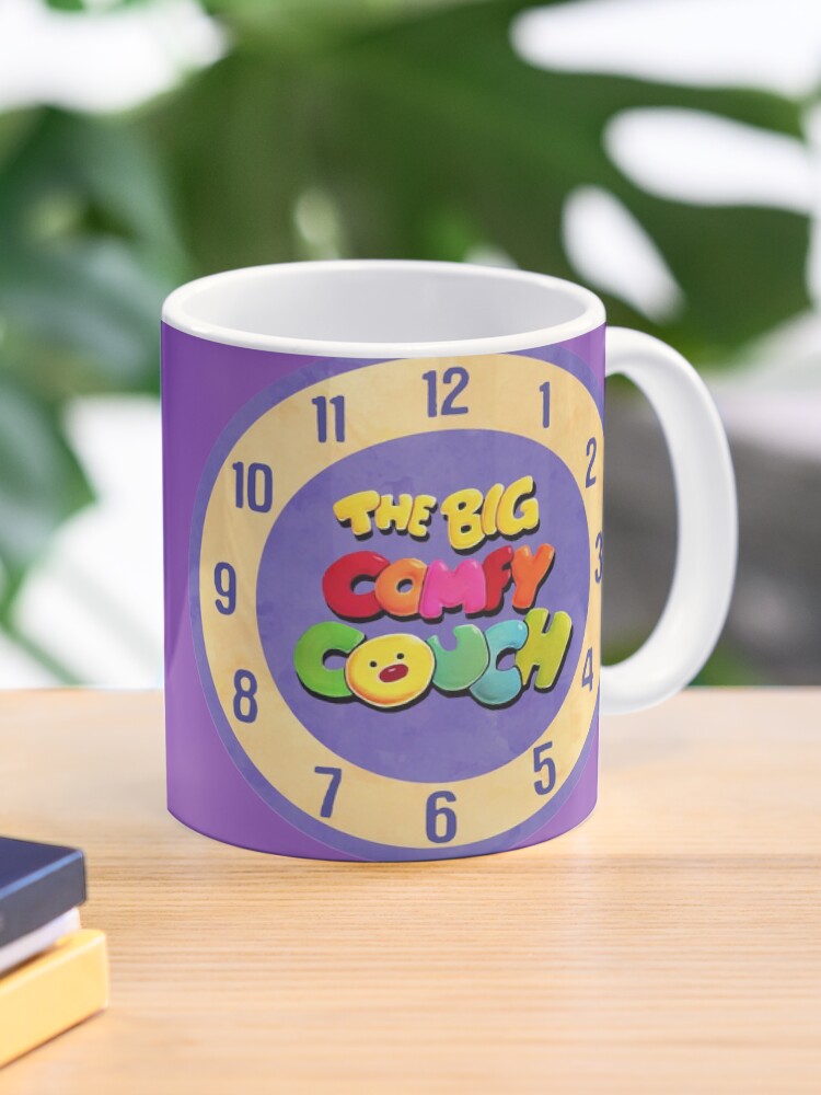 The Big Comfy Couch Clock Mug By Birchandbark Redbubble