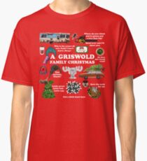 Christmas Vacation Collage Classic T-Shirt