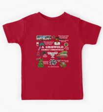 Weihnachtsferien-Collage Kinder T-Shirt