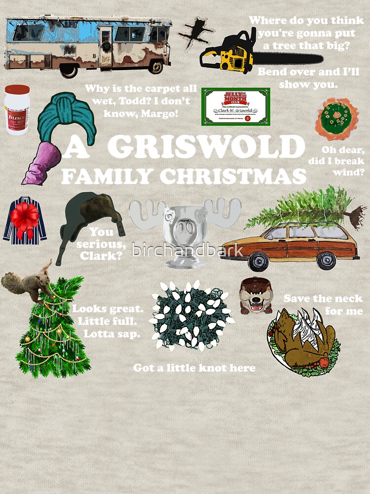 Christmas Vacation Collage by birchandbark