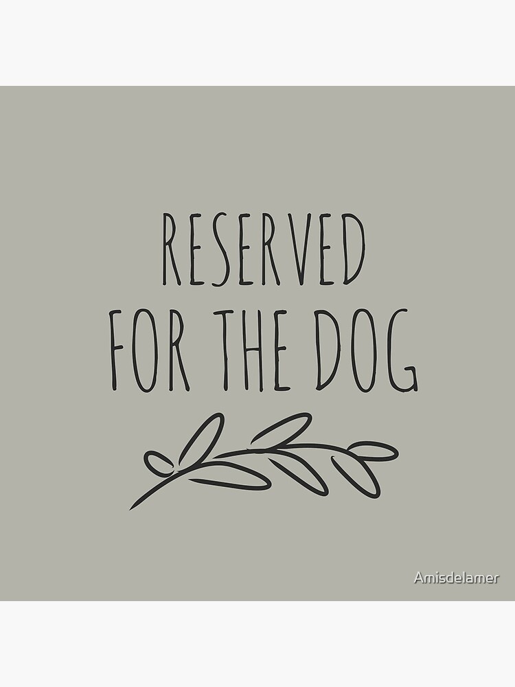 Reserved for the dog grey by Amisdelamer