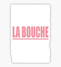 LA BOUCHE GIRLY T Sticker