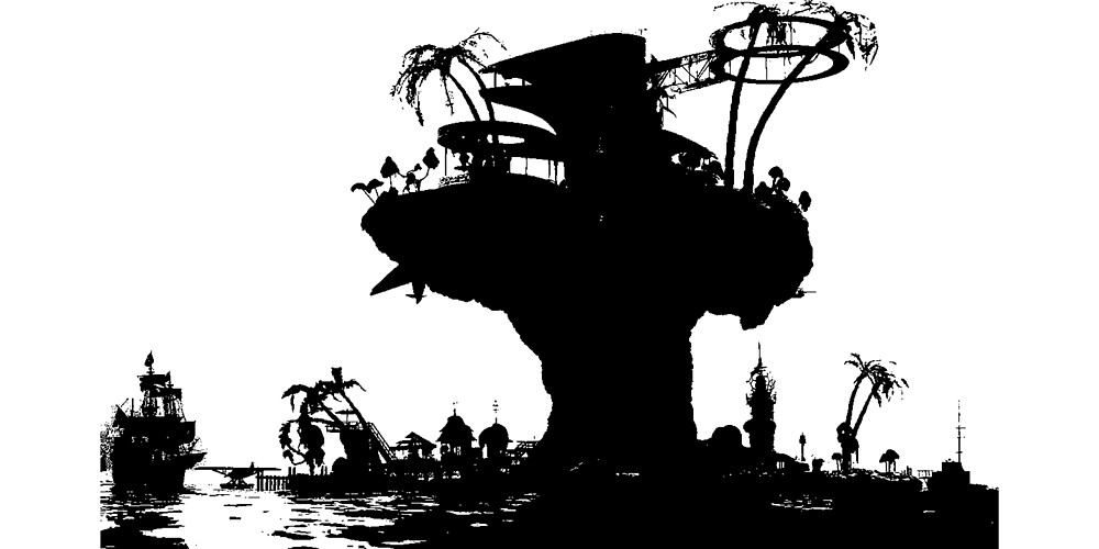 "Plastic Beach Album" by keemotherapy1 Redbubble