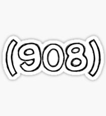 908 Aufkleber Sticker