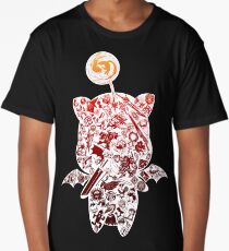 Final Fantasy Moogle-verse (red) Long T-Shirt