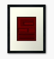Abstract Nightmares Framed Print