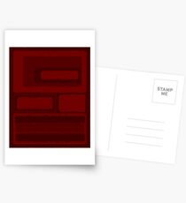 Abstract Nightmares Postcards