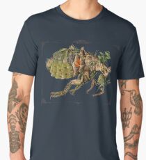Whimsical Pop Botanical Flea #CreateArtHistory Men's Premium T-Shirt