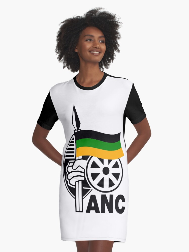 "The African National Congress (ANC)" Graphic TShirt Dress by