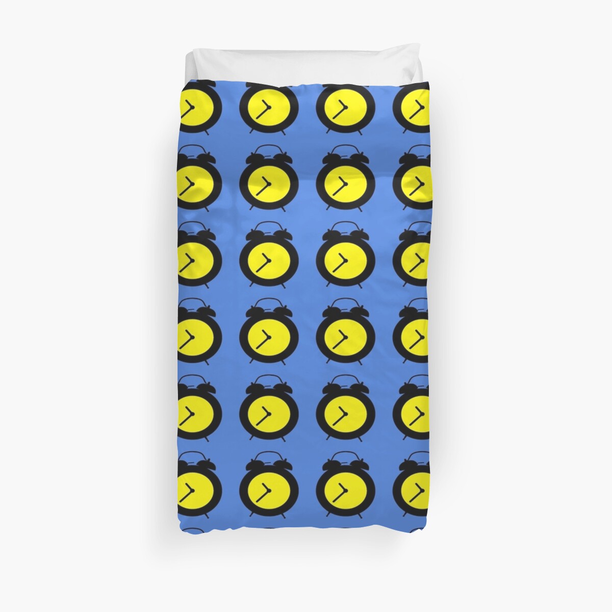 "ALARM CLOCK" Duvet Covers by IMPACTEES Redbubble
