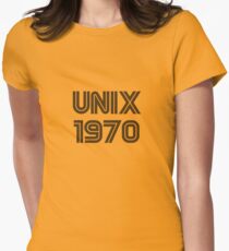 Unix 1970 Women's Fitted T-Shirt
