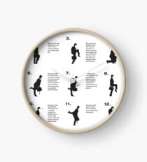 Monty Python | Silly walks | Cult tv Best of British Clock