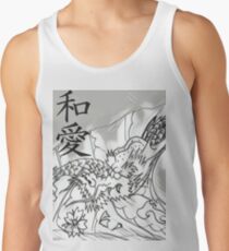 Peace & Love Dragon Tank Top