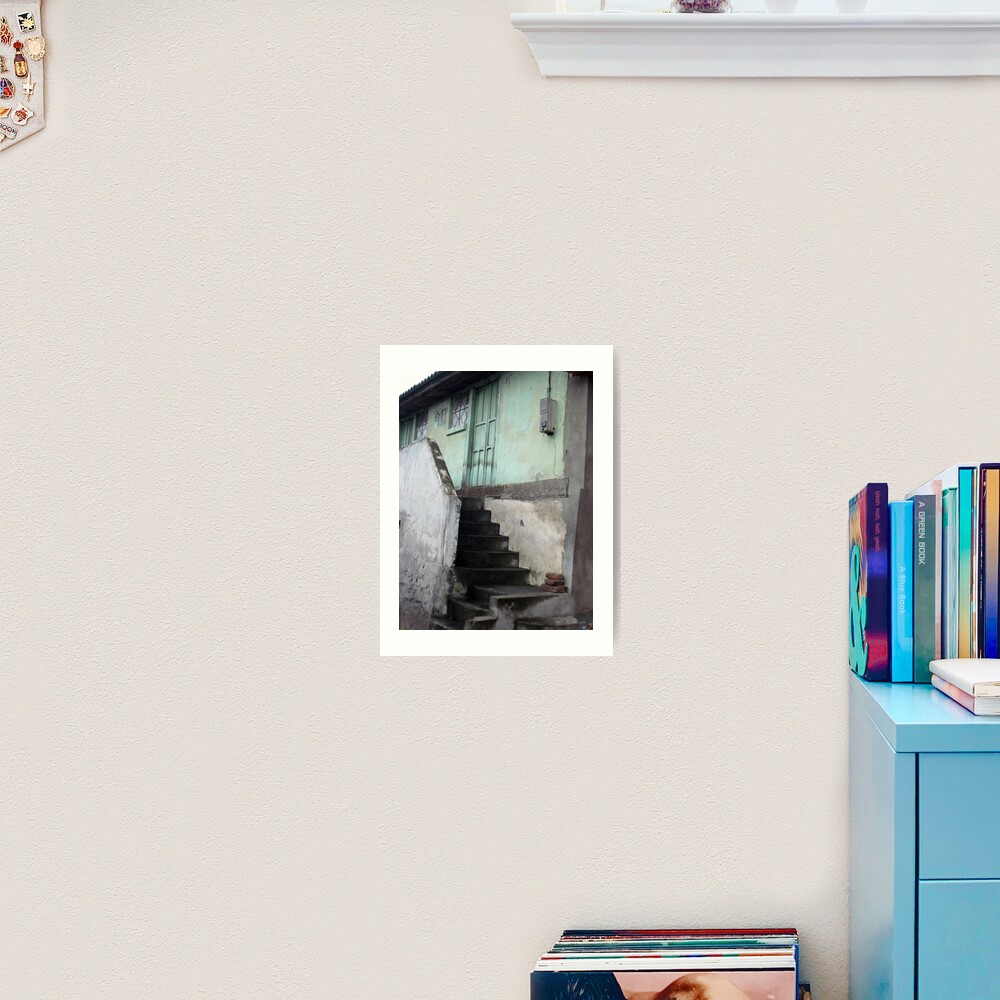 Steps to Where? Art Print