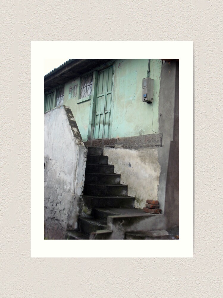 Alternate view of Steps to Where? Art Print