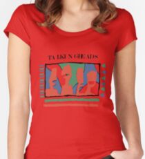 Talking Heads - Yellow 80's Women's Fitted Scoop T-Shirt
