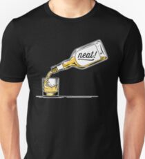 Whiskey - Neat | Bourbon Drinkers Tee Unisex T-Shirt
