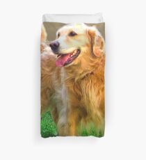 Golden Retriever Duvet Cover