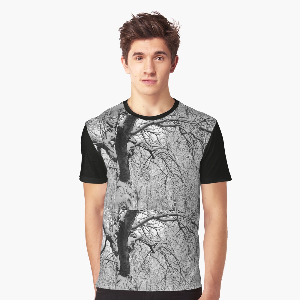 Frozen Forest Graphic T-Shirt