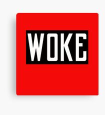 woke Canvas Print