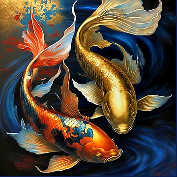 Diamond Art Kit 8x8 Beginner Stained Glass Koi