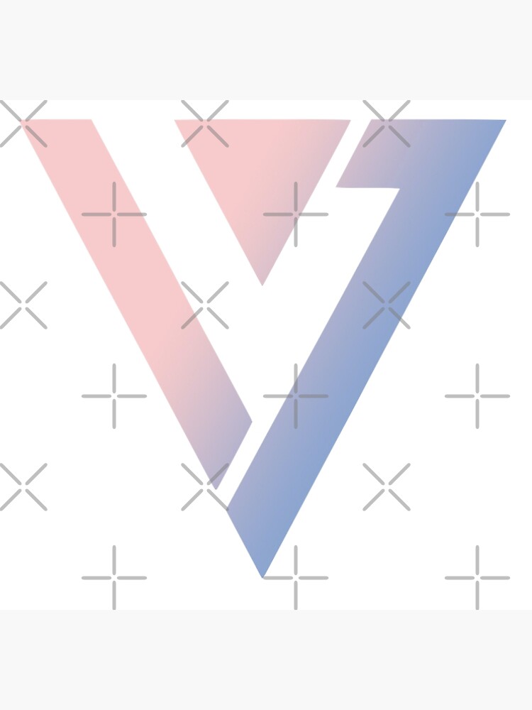 Seventeen Logo Greeting Card By Hauntihng Redbubble