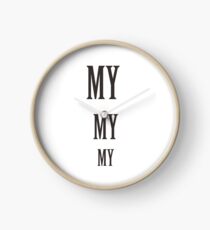 Homicide Hunter Joe Kenda "My My My" Clock