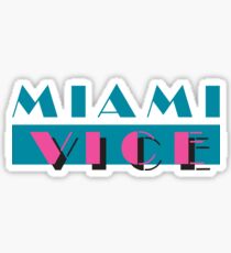 Miami Vice (1984) TV Series Sticker