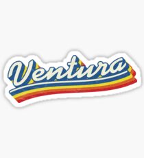 Ventura | Retro Rainbow Sticker