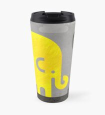 Elefant und Eule Thermosbecher