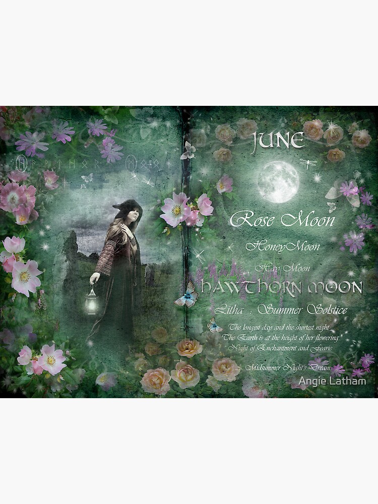 June : Hawthorn Moon by AngelaBarnett