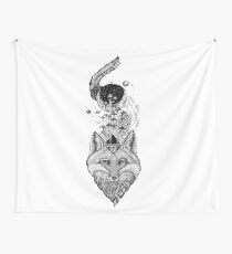 Fox Weltraumwald Wandbehang