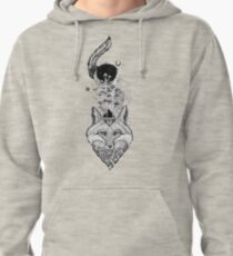 Fox Space Forest Pullover Hoodie