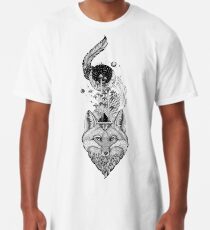 Fox Weltraumwald Longshirt