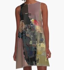 skull on code A-Line Dress