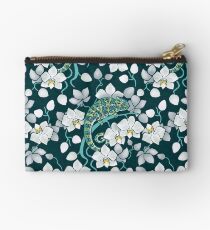 chameleons and orchids Studio Pouch