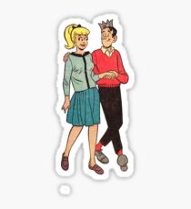 Betty and Jughead - Bughead - Original Comic Sticker
