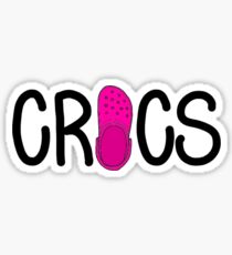 Pink Crocs Sticker